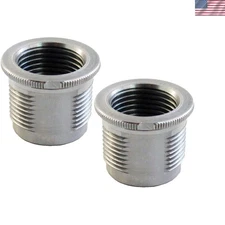 Lightweight Silver Breech Lock Bushings - Perfect Accuracy for Hunting Reloaders