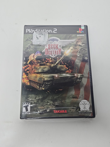Seek and Destroy (Sony PlayStation 2, 2002) Brand New Factory Sealed PS2 - Picture 1 of 6