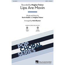 Hal Leonard Lips Are Movin 2-Part by Meghan Trainor Arranged by Mark Brymer