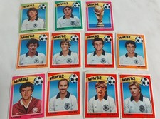 Ferrero Duplo WM 1982  11 von 25 Sticker Sammelbilder ungeklebt