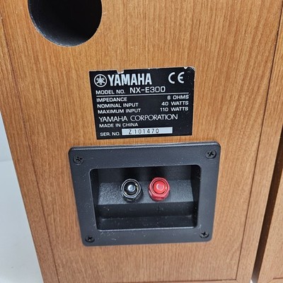 Yamaha Natural Sound CD Receiver CRX-E300 W/Speakers* / Remote