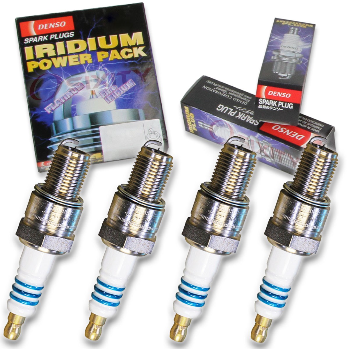 4 pc Denso Iridium Power Spark Plug for Yamaha VX800ST VMAX-4 Mountain Max nd