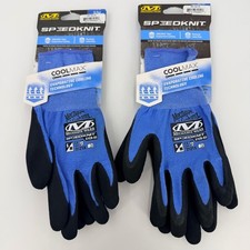 Mechanix SpeedKnit Work Gloves S/M Blue NEW C...
