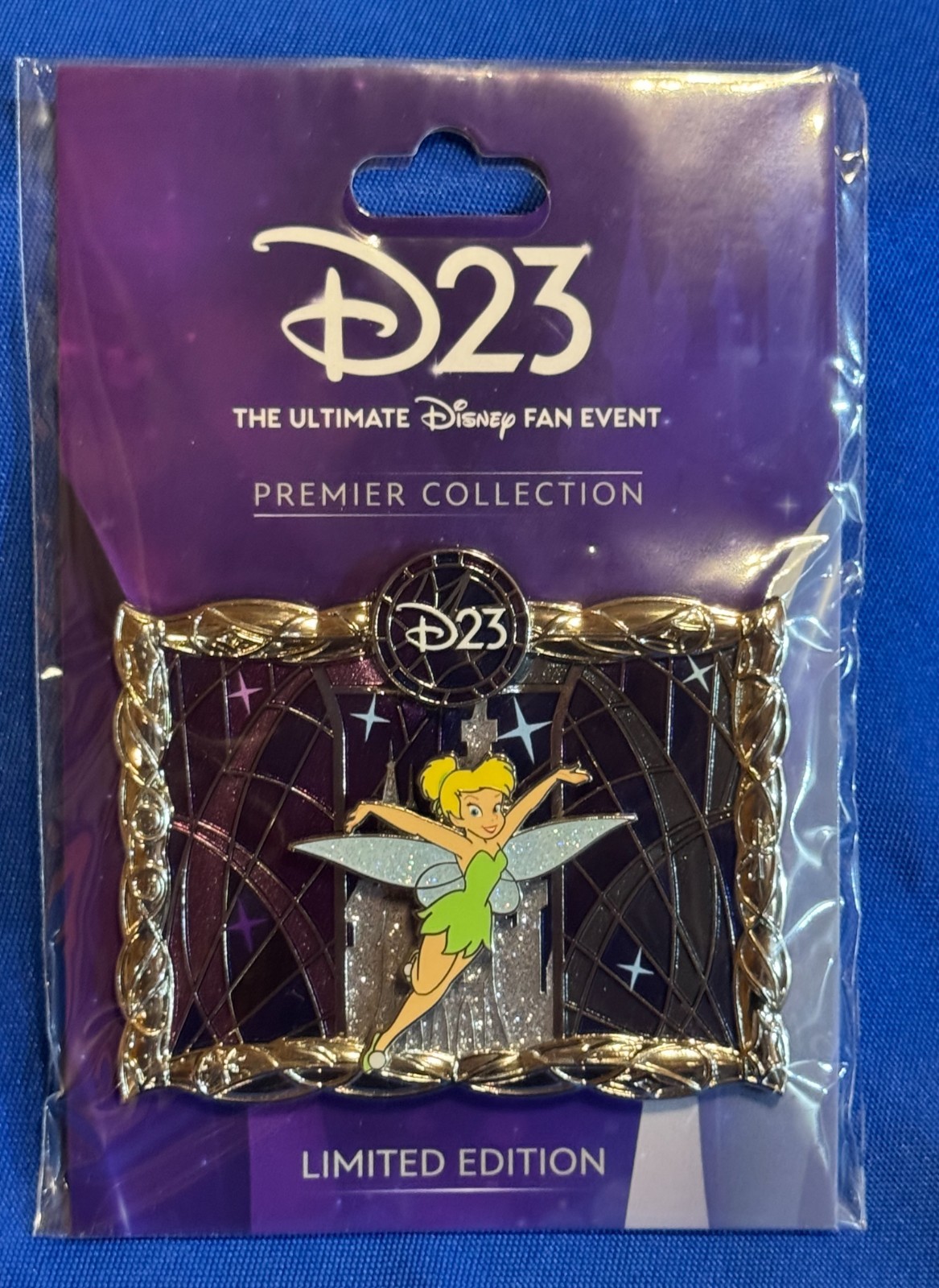 Disney D23 2026 VIP RSP Premier Collection Tinker Bell Fairy Pin LE 1000 In-Hand