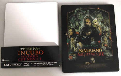 PETER PAN , INCUBO NELL'ISOLA CHE NON C'E' - 4K Ultra HD - Steelbook - Foto 4 di 11