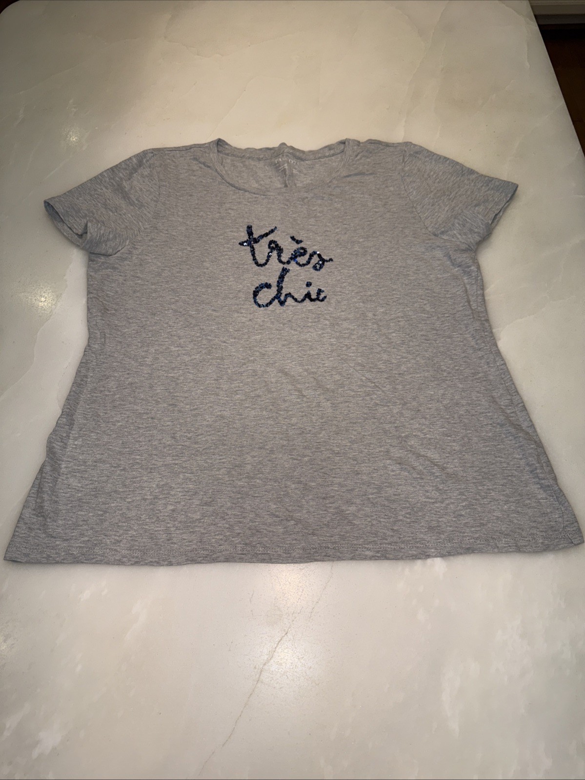 Talbots Tres Chic Tee, Large - image 1