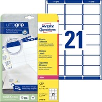 2-20X Avery Zweckform Quickpeel Adress-Etiketten, 63,5 X 38,1 Mm Bis 15% Rabatt