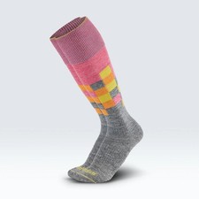 Gordini Pyco Ski Socks - Women's - Medium / Hot Pink Grey