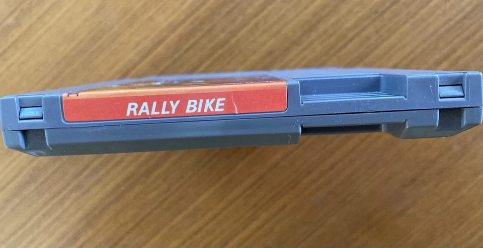 NES ~ RALLY BIKE ~ Nintendo Game 3 Screw NES-LI-USA Game Cart Only NTSC - Image 3 of 4