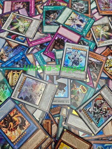 (100)YUGIOH Trading Card SUPER RARE HOLO FOIL only LOT! HOLOGRAPHIC COLLECTION - Picture 3 of 3