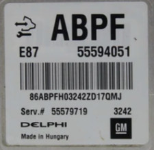 Plug & Play ACDelco Engine ECU, Vauxhall Corsa, 55579719, 55594051, ABPF, E87