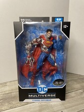 McFarlane DC Multiverse Cyborg Superman Platinum Edition New 52 7 Action Figure
