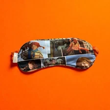 Pippi Kid Sleep Mask Sleepover Party Favor, Gift Handmade