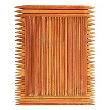 75 Pcs Double Pointed Knitting Needles Set, BetyBedy Carbonized Bamboo,15 Sizes