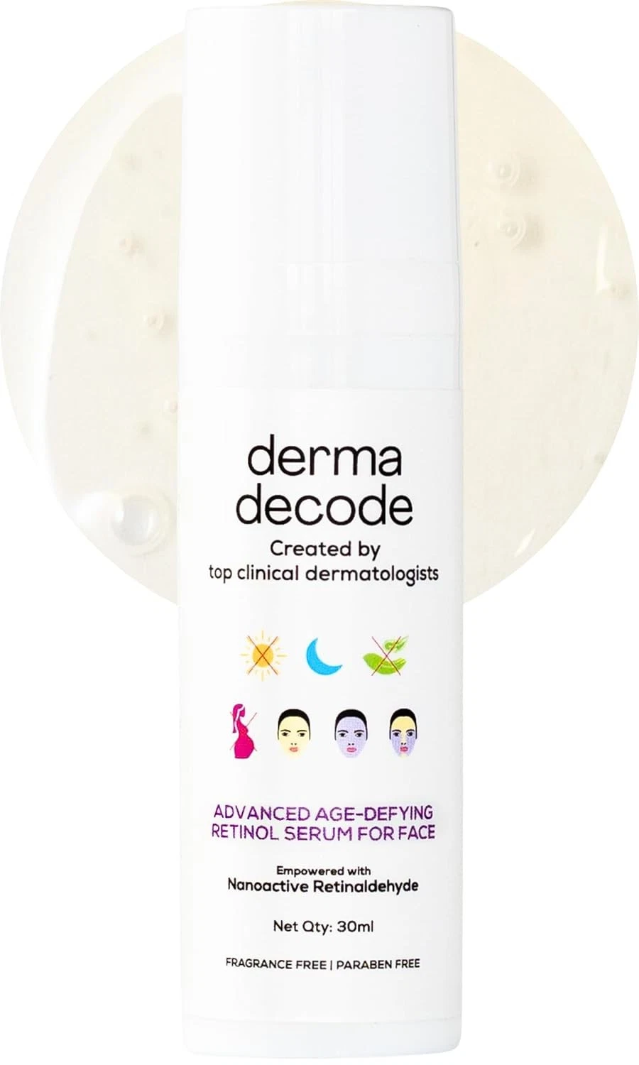 Derma Decode Advanced Age Defying Retinol Serum For All Skin Types 30ml