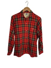 PILGRIM 50s-60s Made in USA Round Tag Long Sleeve Shirt, Size S -- PILGRIM