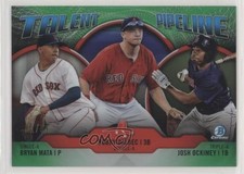 2019 Bowman Green Refractor 61/99 Josh Ockimey Bryan Mata Bobby Dalbec fm0