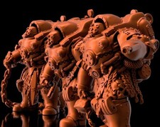 Trench Crusade - Heretic Naval Bulls(Proxy) -...