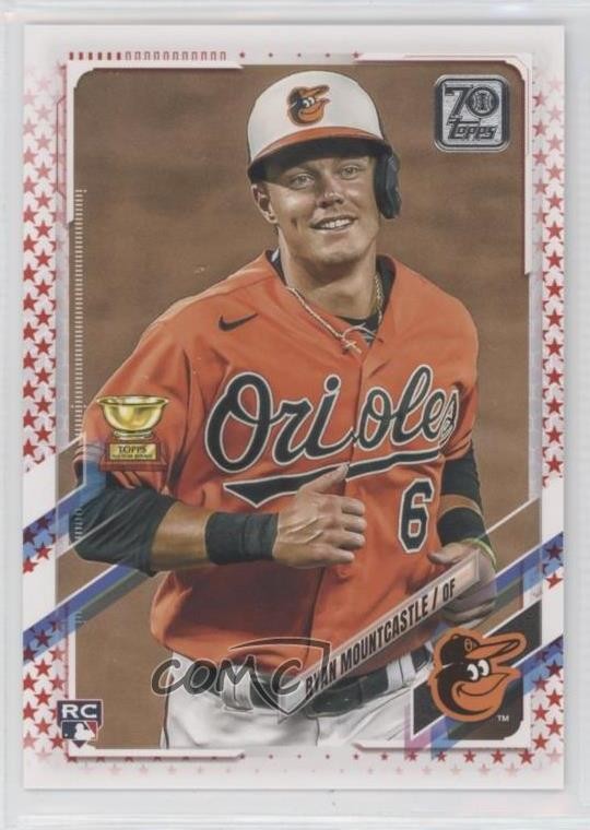 2021 Topps Independence Day 12/76 Ryan Mountcastle #143 0h6t