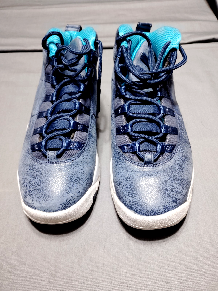 Nike Air Jordan 10 Retro LA Los Angeles Ocean Fog Blue 
