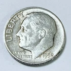 1952-S Roosevelt Dime 90% Silver Coin Circulated Coin #6185