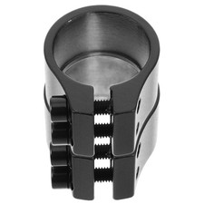 2 pièces pince de tige de selle de vélo à dégagement rapide 34.9mm double vis