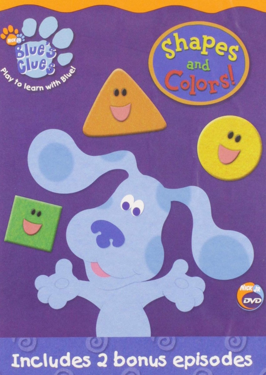 Blue's Clues: Shapes and Colors! (DVD, 2003) for sale online