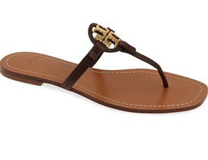 tory burch mini miller flat leather thong sandal