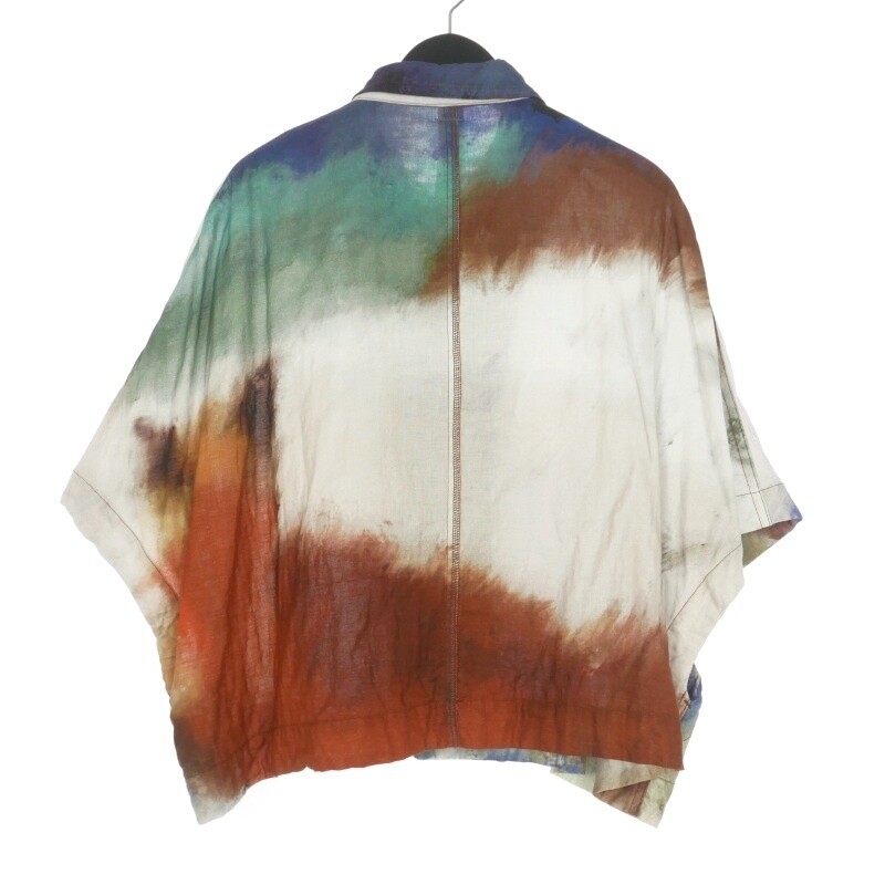SHINYA KOZUKA Short Holiday Printed Shirt Regular Color L