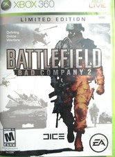 Xbox 360 Video Game Battlefield Bad Company 2 Limited Edition Complete w/ Manual