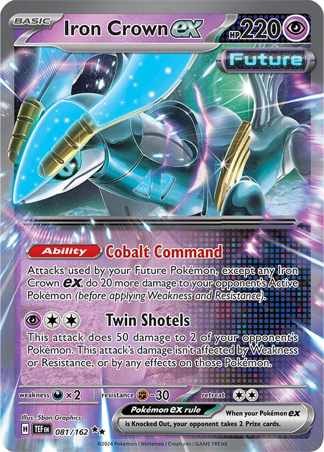 Temporal Forces You Pick Holo, Reverse Holo,EX