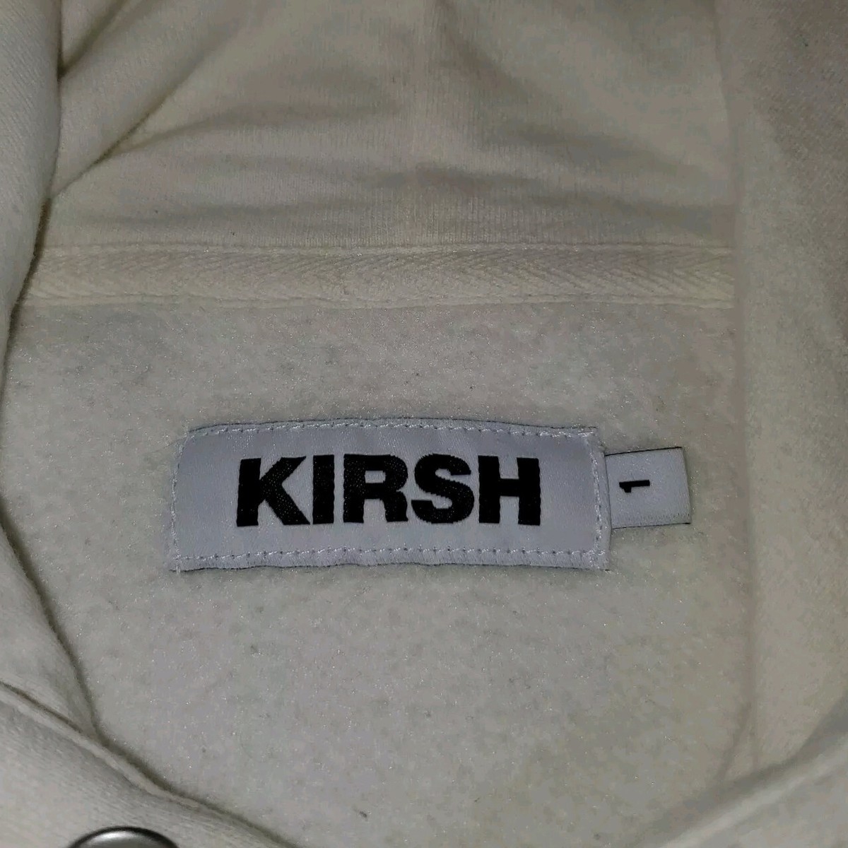 Size 1 MEDIUM Kirsh Witty Bunny Hoodie Embroidered Chenille