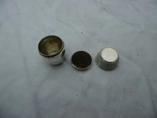 1750 very nice Georgian silver Barrel Nutmeg grater by Daniel Field