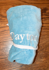 Pottery Barn Kids Dino Baby Beach Hooded Towel Wrap Dayton NEW