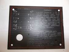 1988 Bayliner Cobra 1800 Emergency Shutdown Switch Dash Panel