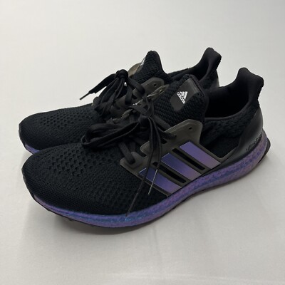New Adidas Ultraboost 5.0 DNA Black/Metallic Blue GY8614 Mens Size 