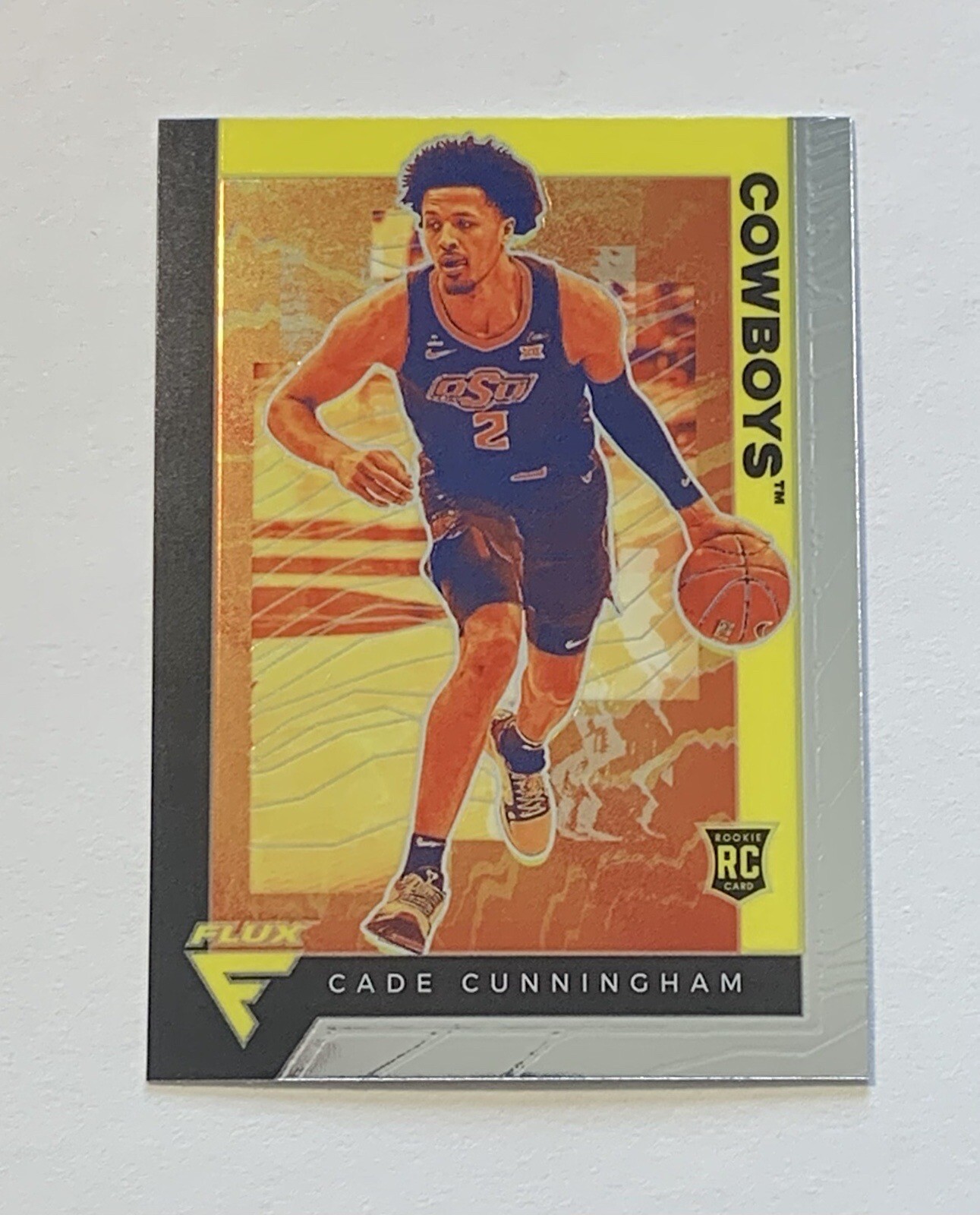 2021 Panini Chronicles Draft Picks Cade Cunningham Flux RC #226 Oklahoma State