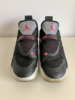 Nike Air Jordan XXXIII 33 Size 9 SE Black Cement Sneakers Men's No