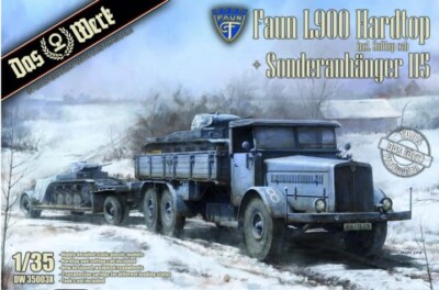 1/35 Das Werk #35003X Faun L900 W/Sd.Ah.115 Trailer