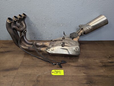 2014 BMW S1000RR OEM Muffler Full Exhaust System Headers Pipe - 18127719478