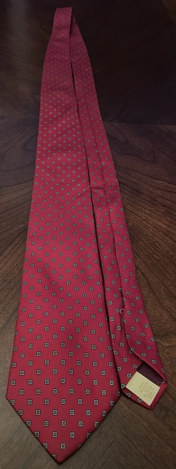 Corbata de cuello vintage Oakton Ltd 100 % seda importada para hombre hecha en EE. UU. Foto 3 de 4