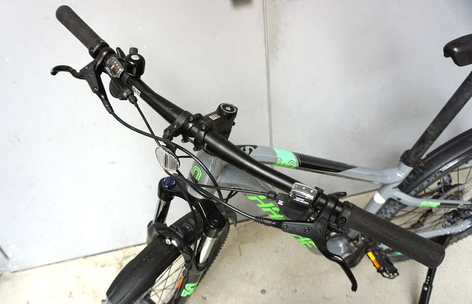 Haibike Hardseven 4.0 Mountainbike Unisex 27,5 Zoll grau grün (A024-503) - Bild 2 von 4