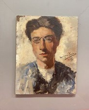 ENRIQUE SERRA AUQUE. RITRATTO DI GENTILUOMINI. OLIO SU TELA. SPAGNA. 1877