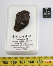 1 Meteoriten Sikhote Alin In Einer Ocahedritbox IIB ( Russland - 008 ** )