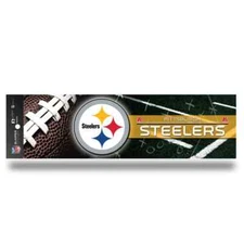 Pittsburgh Steelers 3" x 12" Car/Truck/Jeep Bumper Sticker By Rico Industries