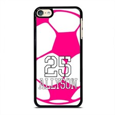 Soccer Girl Case Custom Personalized Number Cover For Apple iPod 7 6 5 4