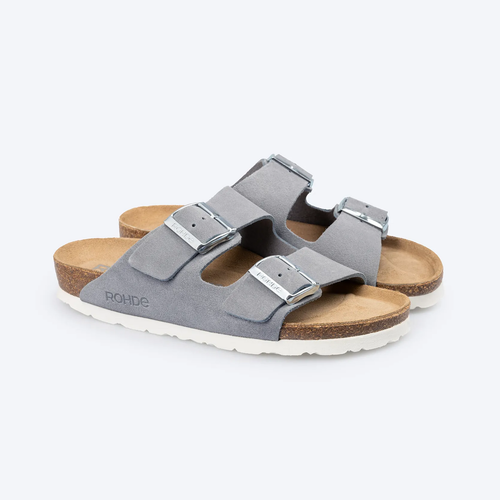 Rohde Sunny No.12 Damen Sandale Sandalette Pantolette Freizeitsandale Basaltgrau - Picture 3 of 5