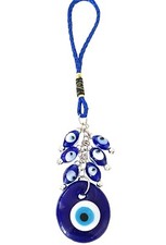 Blue Evil Eye Car Handbag Or Wall Hanging Amulet Charm Ornament For Protection Blue Evil Eye Car Handbag Or Wall Hanging Amulet Charm Ornament For Protection
