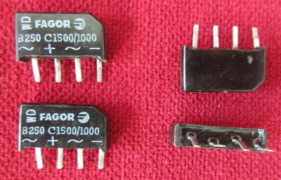 Brückengleichrichter 4 Stück, B250C1500/1000 FAGOR 