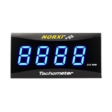 Koso Motorcycle Rev Counter Digital Tachometer Rpm Norxi Meter Tachometer Blue